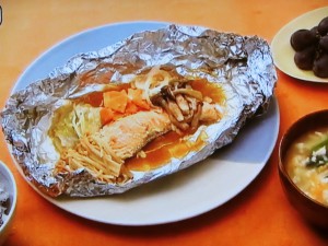【おかずのクッキング】しゃけのちゃんちゃん焼きのレシピ・松丸奨