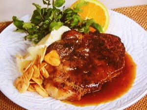 【きょうの料理】トンテキ マーマレードソースのレシピ・Mako(多賀正子)