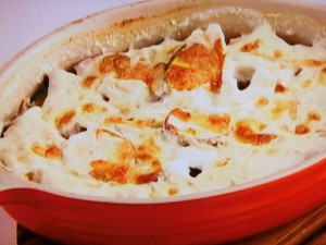 【上沼恵美子のおしゃべりクッキング】かぼちゃとさつま芋のグラタンのレシピ・上沼恵美子・小池浩司・浜口京子