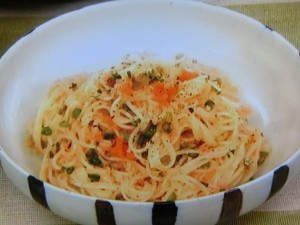 【男子ごはん】明太子とごま油和えそうめんのレシピ・国分太一・栗原心平