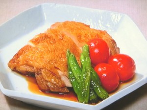 【きょうの料理】鶏もも肉とししとうの焼き南蛮のレシピ・松本忠子