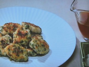 【きょうの料理】やわらか青じそつくねのレシピ・松本忠子