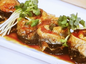 【ノンストップ】さんまの甘辛焼き♡大葉を巻いてのレシピ・三ツ星シュフの食ナビ