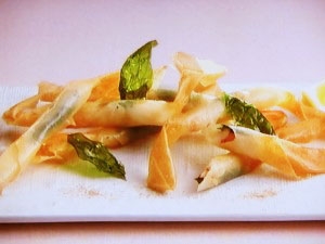 【上沼恵美子のおしゃべりクッキング】海老とバジルのパリパリ揚げのレシピ・上沼恵美子・小池浩司・篠山輝信