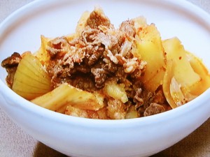 【DAIGOも台所】とろ～り！キムチ肉じゃがのレシピ・DAIGO