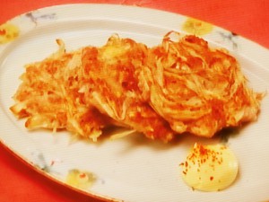 【きょうの料理ビギナーズ】ひき肉とごぼう、長芋のつくね焼きのレシピ・河野雅子