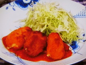 【男子ごはん】カニクリームコロッケのレシピ・国分太一・栗原心平・蒼井優