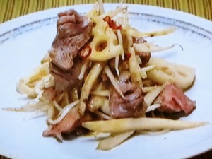 【ZIP！速水もこみちのMOCO''Sキッチン】もこみち流　砂肝ともやしと根菜のピリ辛炒めのレシピ・速水もこみち