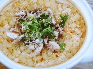 【ノンストップ】サバと大根の炊き込みご飯のレシピ・笠原将弘・笠原将弘のおかず道場