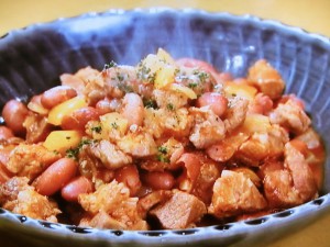 【おかずのクッキング】金時豆のポークビーンズのレシピ・堤人美