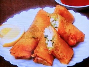 【男子ごはん】メカジキと豆苗の春巻きのレシピ・国分太一・栗原心平