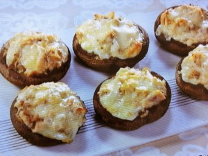 【きょうの料理ビギナーズ】しいたけのチーズのっけ焼きのレシピ・河野雅子