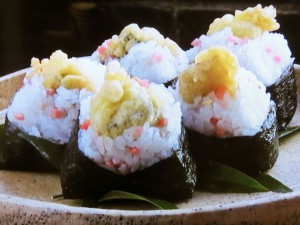 【きょうの料理】さば天のおにぎりのレシピ・杉本節子