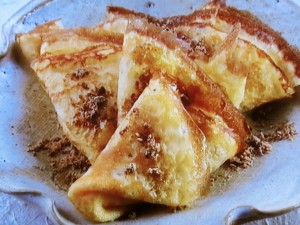 【きょうの料理】黒砂糖のクレープのレシピ・杉本節子