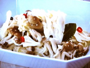 【きょうの料理ビギナーズ】きのこのマリネのレシピ・河野雅子