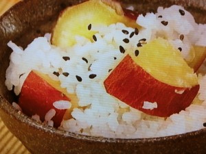 【キューピー３分クッキング】さつま芋ごはんのレシピ・牧弘美
