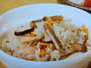 【キューピー３分クッキング】五目炊き込みごはんのレシピ・牧弘美