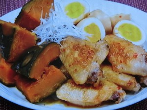 【ノンストップ】ピリ辛手羽カボチャのレシピ・笠原将弘・笠原将弘のおかず道場