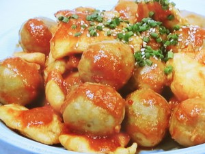 【ノンストップ】美味しい♪鶏胸肉と里芋のピリ辛味噌煮☆のレシピ・三ツ星シュフの食ナビ