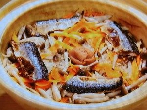 【きょうの料理】さんまの炊き込みご飯のレシピ・栗原はるみ
