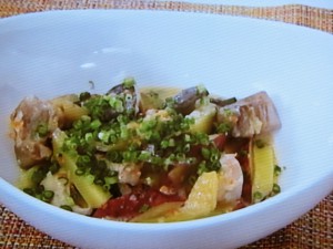 【あさイチ】ジモメシ　唐芋としいたけ、地鶏のフリカッセのレシピ・解決！ごはん・高良康之