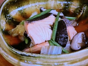【きょうの料理】さけと白菜の煮物のレシピ・佐々木浩