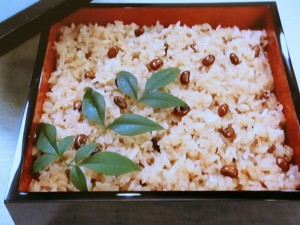 【きょうの料理】赤飯のレシピ・柳原一成・谷原章介