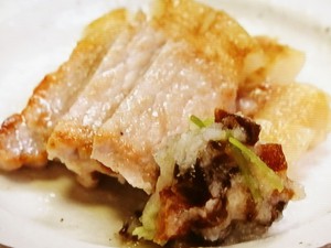 【きょうの料理】豚肉の柿おろし添えのレシピ・大原千鶴