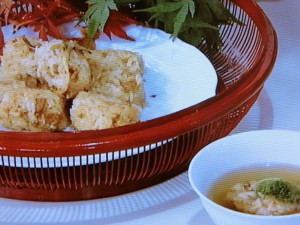 【きょうの料理】きのこ坦々のいぶしおにぎりのレシピ・脇屋友詞