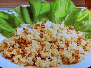 【家事ヤロウ】納豆チャーハン風のレシピ・北川景子
