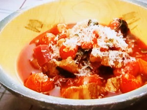 【ZIP！速水もこみちのMOCO''Sキッチン】もこみち流　チリミネストローネのレシピ・速水もこみち
