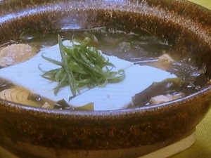 ツナと豆腐の簡単鍋