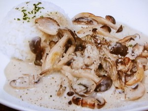 【ノンストップ】キノコクリームシチューのレシピ・木下威征・行列シェフのまかない・家ごはん