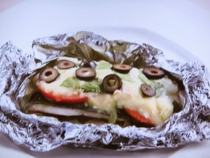 【上沼恵美子のおしゃべりクッキング】あじとポテサラのホイル焼きのレシピ・上沼恵美子・小池浩司・山崎樹範