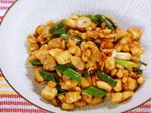【上沼恵美子のおしゃべりクッキング】鶏と大豆の辛み炒めのレシピ・上沼恵美子・石川智之・藤岡弘、