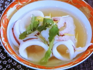 【噂の東京マガジン　やってTRY！】イカ大根のレシピ・細山和範
