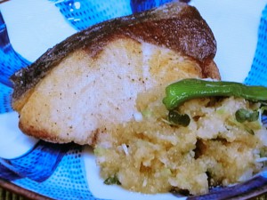 【ノンストップ】ブリのネギおろし添えのレシピ・笠原将弘・笠原将弘のおかず道場