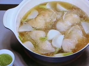 【上沼恵美子のおしゃべりクッキング】鶏とかぶのポトフのレシピ・上沼恵美子・安田美沙子・小池浩司