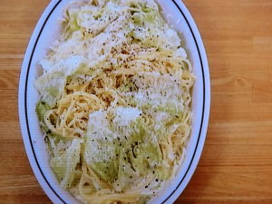 【きょうの料理】キャベツのパスタ・バーニャカウダソースのレシピ・栗原はるみ