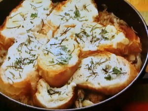 【ZIP！速水もこみちのMOCO''Sキッチン】もこみち流　チキンオニオングラタンスープのレシピ・速水もこみち