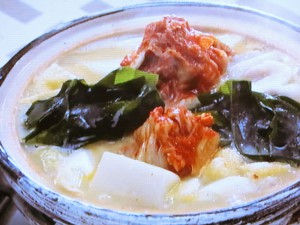 【おかずのクッキング】京風キムチ鍋のレシピ・坂本昌行