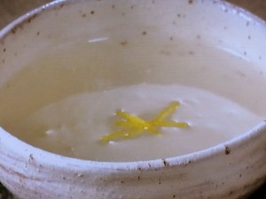 【きょうの料理】ゆずのくずひきのレシピ・大原千鶴