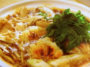 【ノンストップ】ごぼたんぽ鍋のレシピ・坂本昌行・坂本昌行のOne Dish