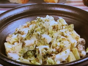 【キューピー３分クッキング】塩だらのポテトサラダのレシピ・石原洋子