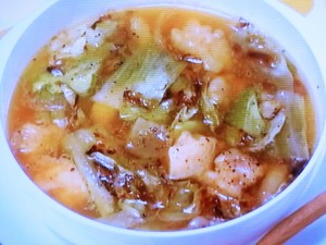 【きょうの料理ビギナーズ】鶏とキャベツのスープのレシピ・大宮勝雄