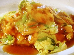 【きょうの料理ビギナーズ】ねぎとハムの卵焼きしょうがあんかけのレシピ・河野雅子