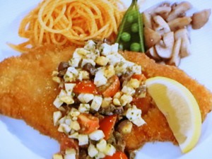 【噂の東京マガジン　やってTRY！】焦がしバターソースのカツレツのレシピ・治田数規