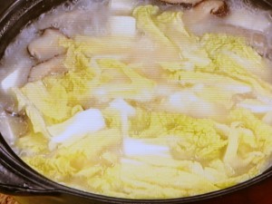 【夢の３シェフ競演】豆腐の白湯（パイタン）鍋のレシピ・夢の３シェフ競演・孫成順