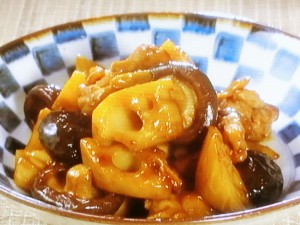 【きょうの料理ビギナーズ】れんこんと鶏肉のいり煮のレシピ・河野雅子