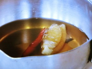根菜と豆のスパイスレモン塩ピクルス